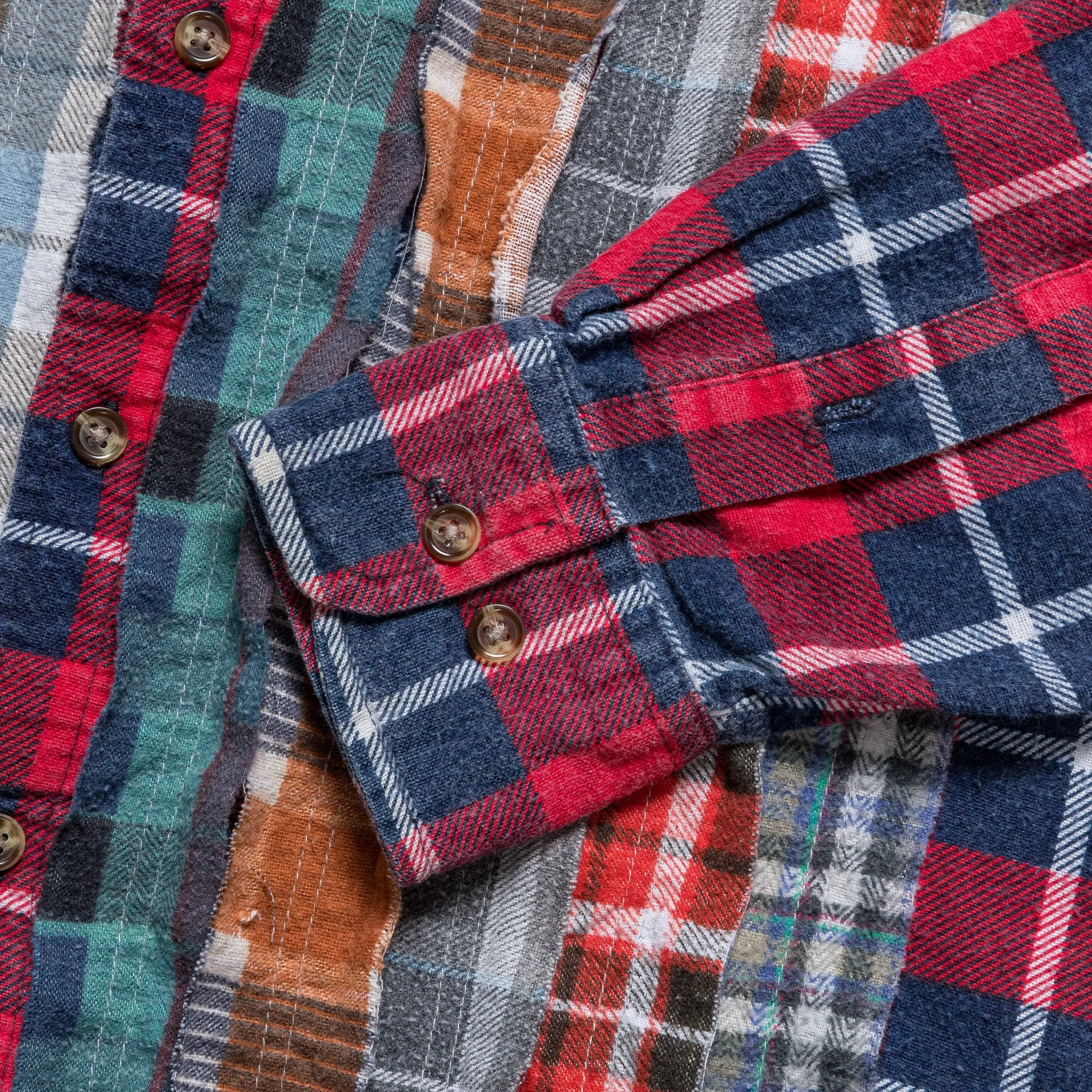 FW24 Rebuild Flannel Ribbon Shirt - X-Small #1