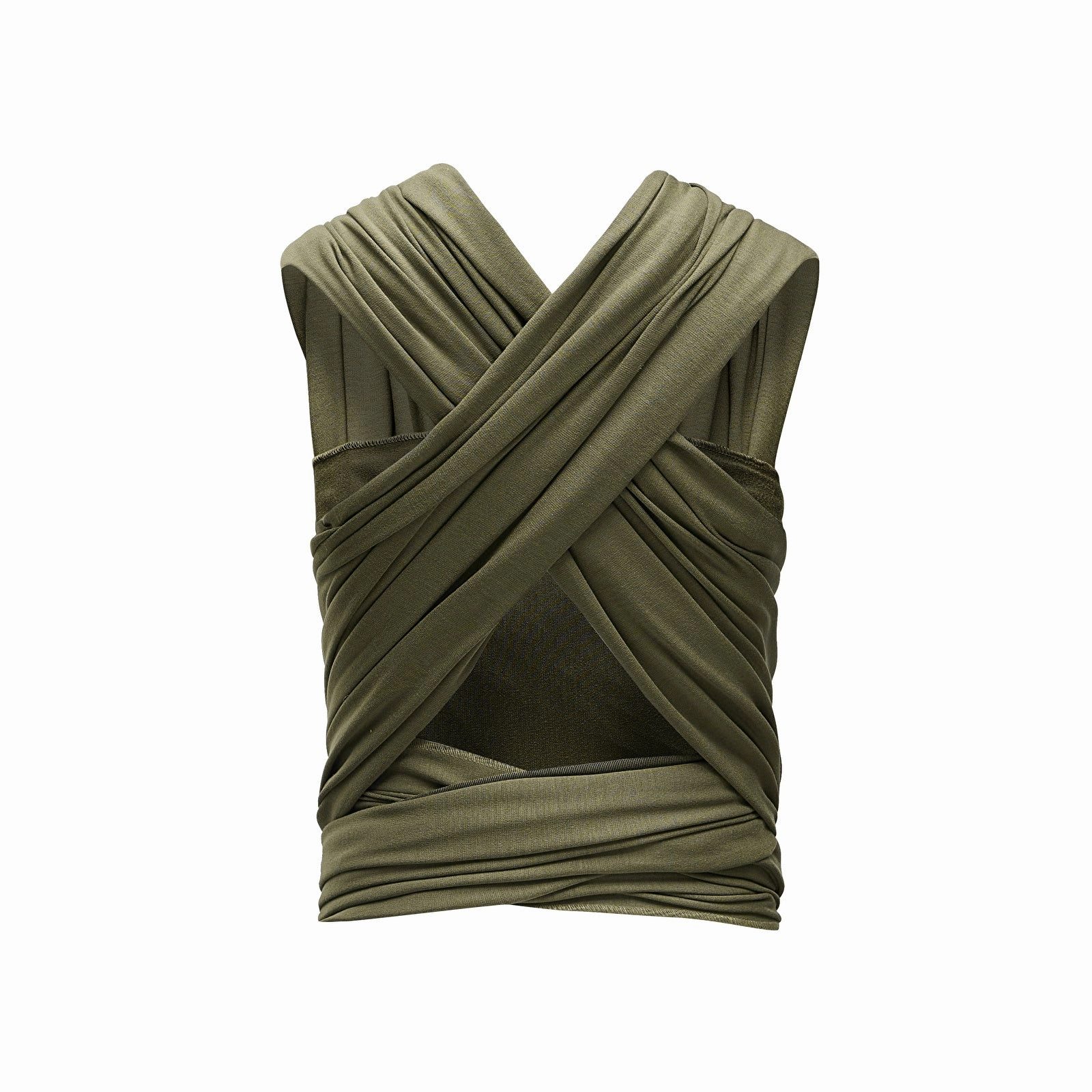 Gaia Carry Stretchy Baby Wrap Pure Tencel - Forest Green