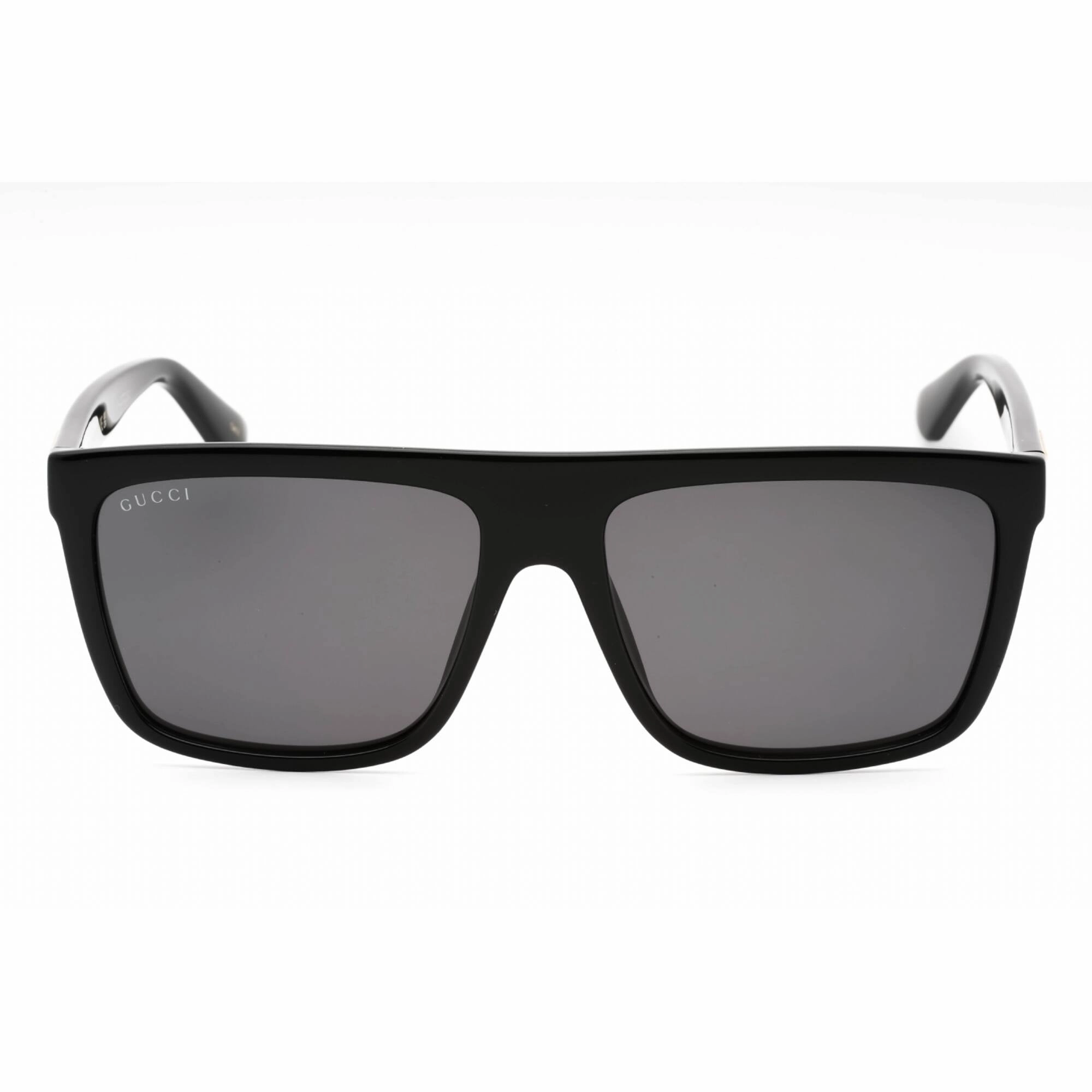 Gucci Men's Sunglasses - Black Injected Propionate Full Rim Browline | GG0748S 001