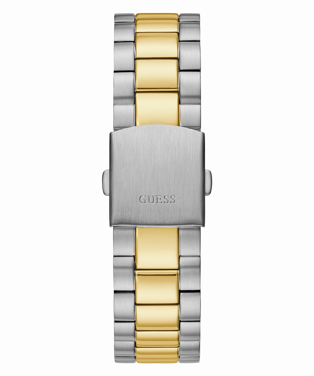 GUESS Mens 2-Tone Day/Date Watch