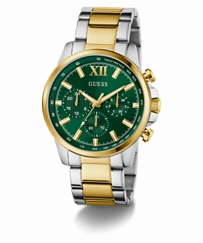 GUESS Mens 2-Tone Multi-function Watch