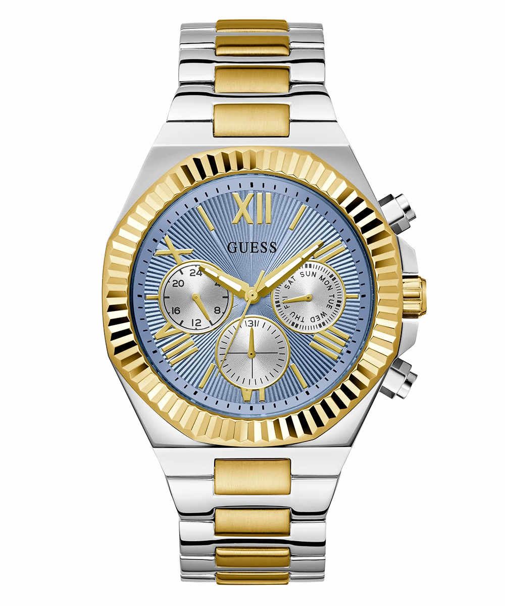 GUESS Mens 2-Tone Multi-function Watch