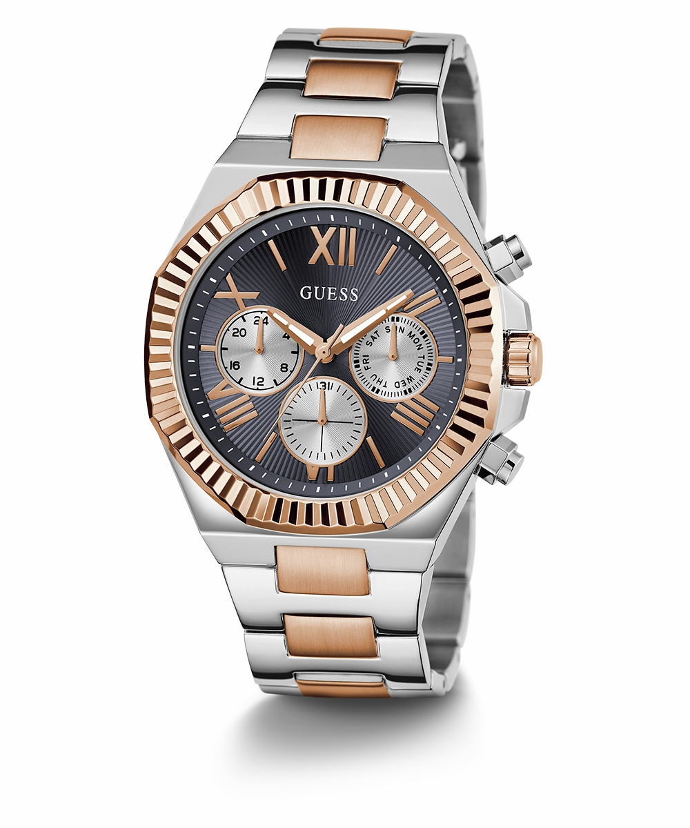GUESS Mens 2-Tone Multi-function Watch