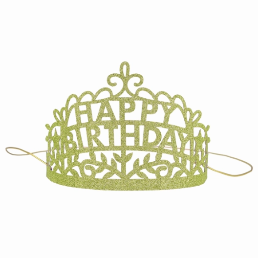 Happy Birthday Tiaras 8 pack