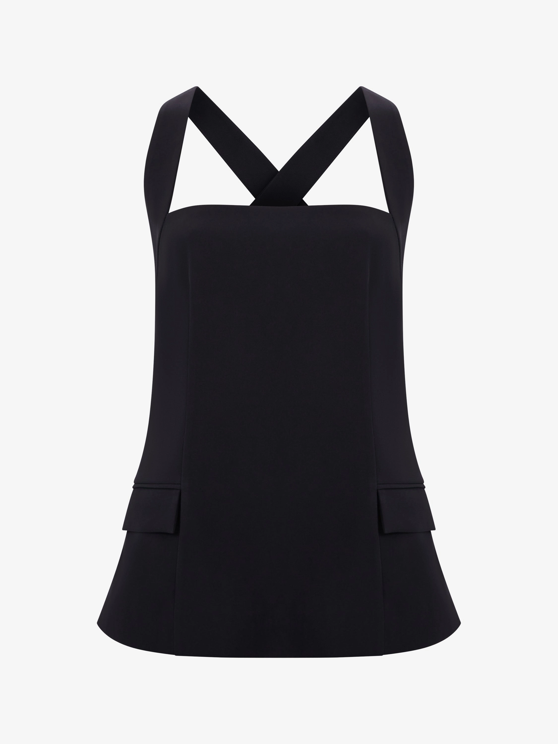 Harrie Tailored Cross Back Top