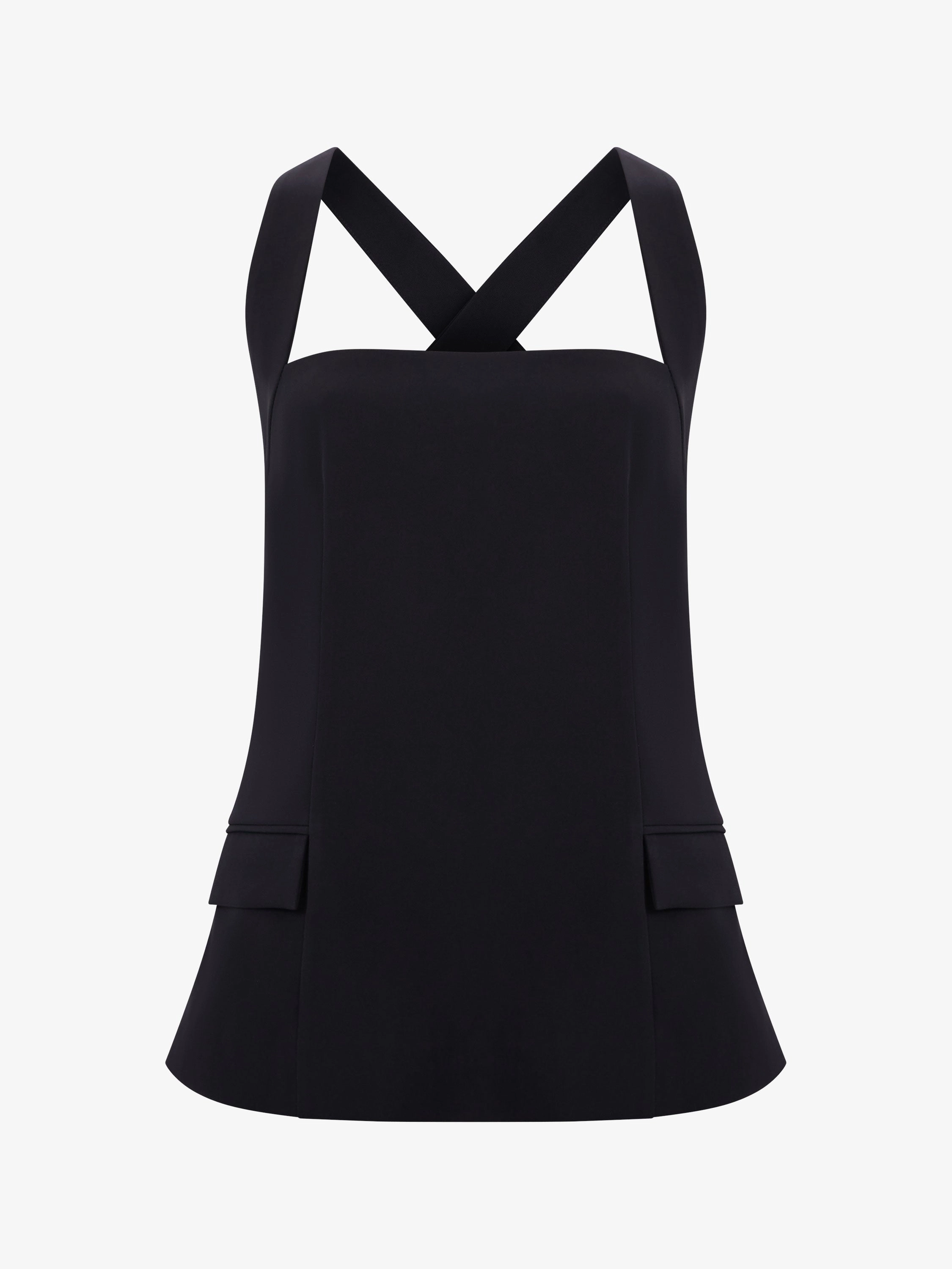 Harrie Tailored Cross Back Top
