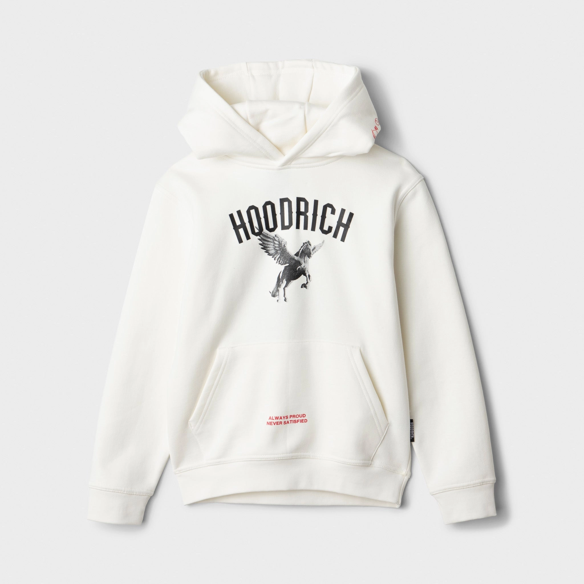 Hoodrich Junior Boys' Pegasus Hoodie Blanc de Blanc / Black - Lychee
