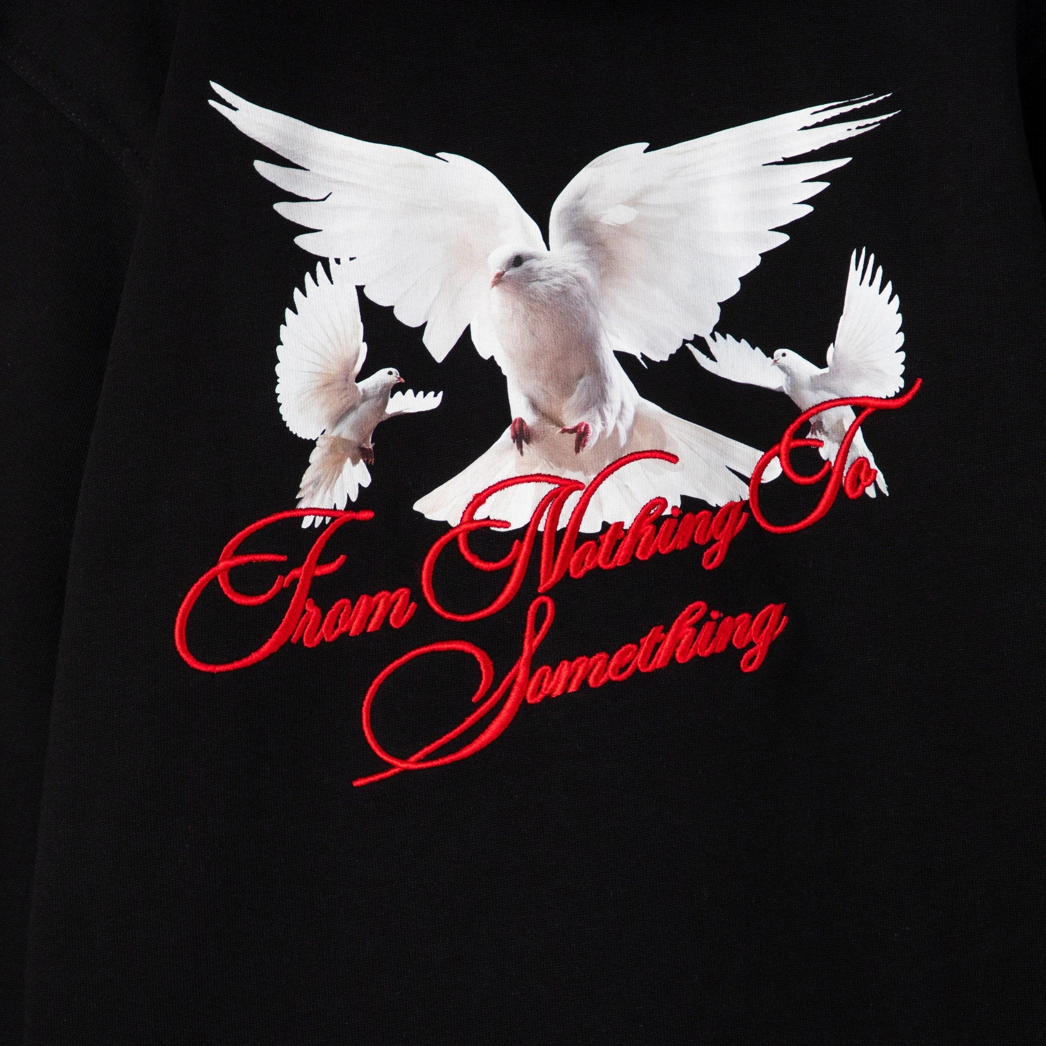 Hoodrich Juniors' Flight 3 Panel Hoodie Black / White - Lychee