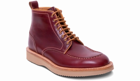 Indiana - Burgundy Waxy Calf