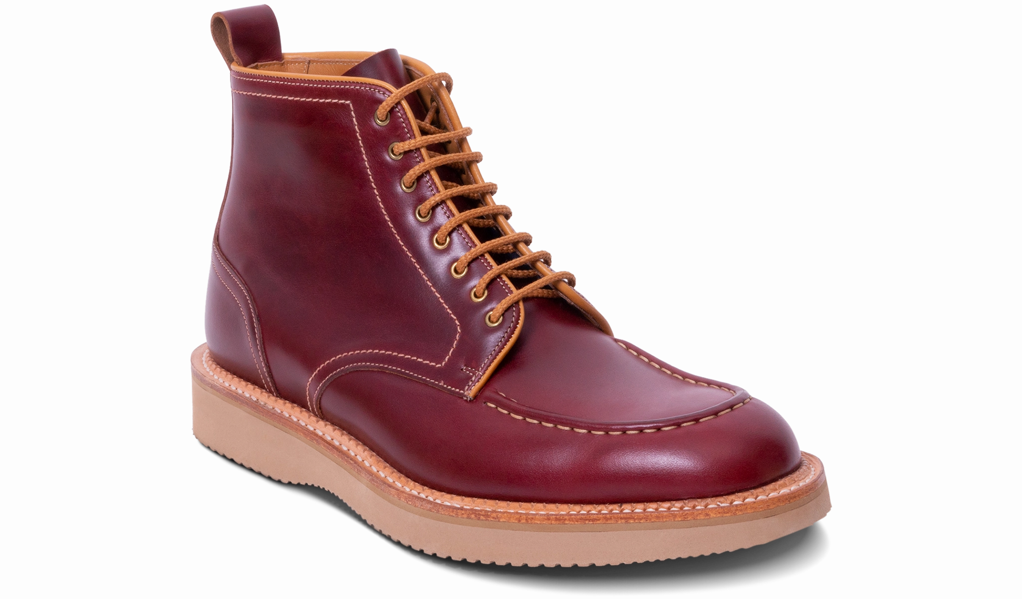 Indiana - Burgundy Waxy Calf