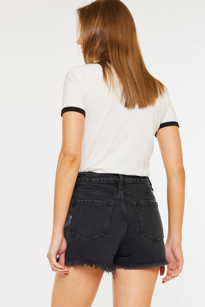 Ivanna Ultra High Rise Mom Shorts