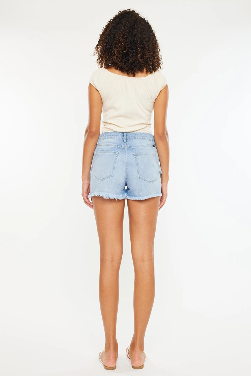 Ivanna Ultra High Rise Mom Shorts