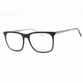 Joseph Abboud Men's Eyeglasses - Black Plastic Full Rim Rectangular Frame | JA4098 001