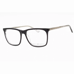 Joseph Abboud Men's Eyeglasses - Black Plastic Full Rim Rectangular Frame | JA4098 001