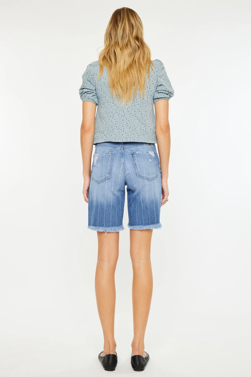 Julita High Rise Bermuda Shorts