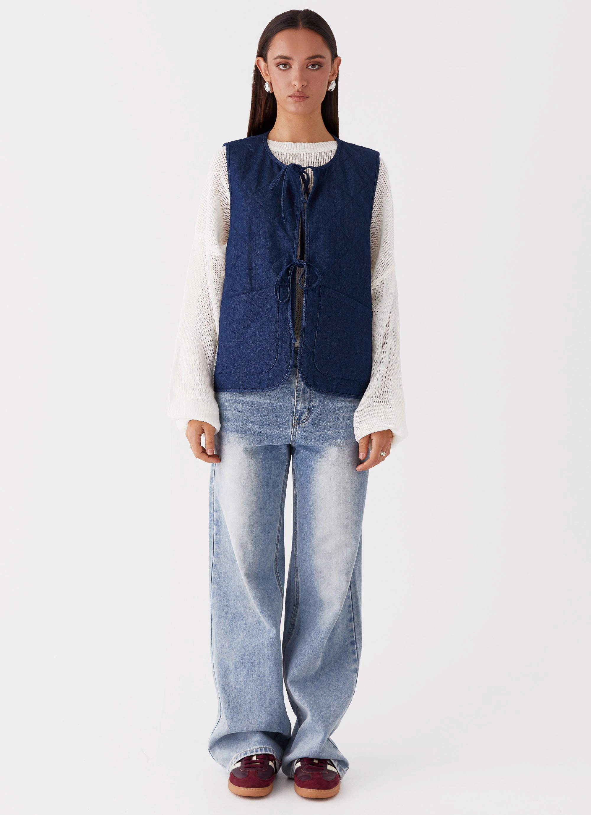 Kennedy Denim Vest - Indigo