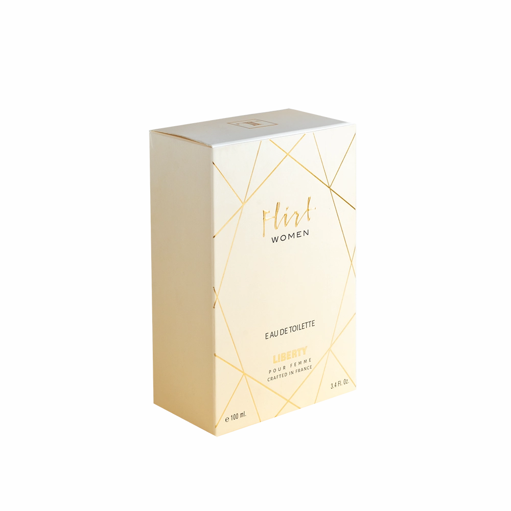 Liberty Luxury Flirt Perfume for Women (100ml/3.4Oz), Eau de Toilette (EDT), Crafted in France, Long Lasting Smell, Floral & Oriental notes