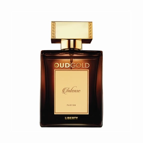 Liberty Luxury OudGold Intense New Edition Parfum for Men and Women (100ml/3.4Oz), Crafted in France, Woody Notes, Long Lasting - upto 3 days.