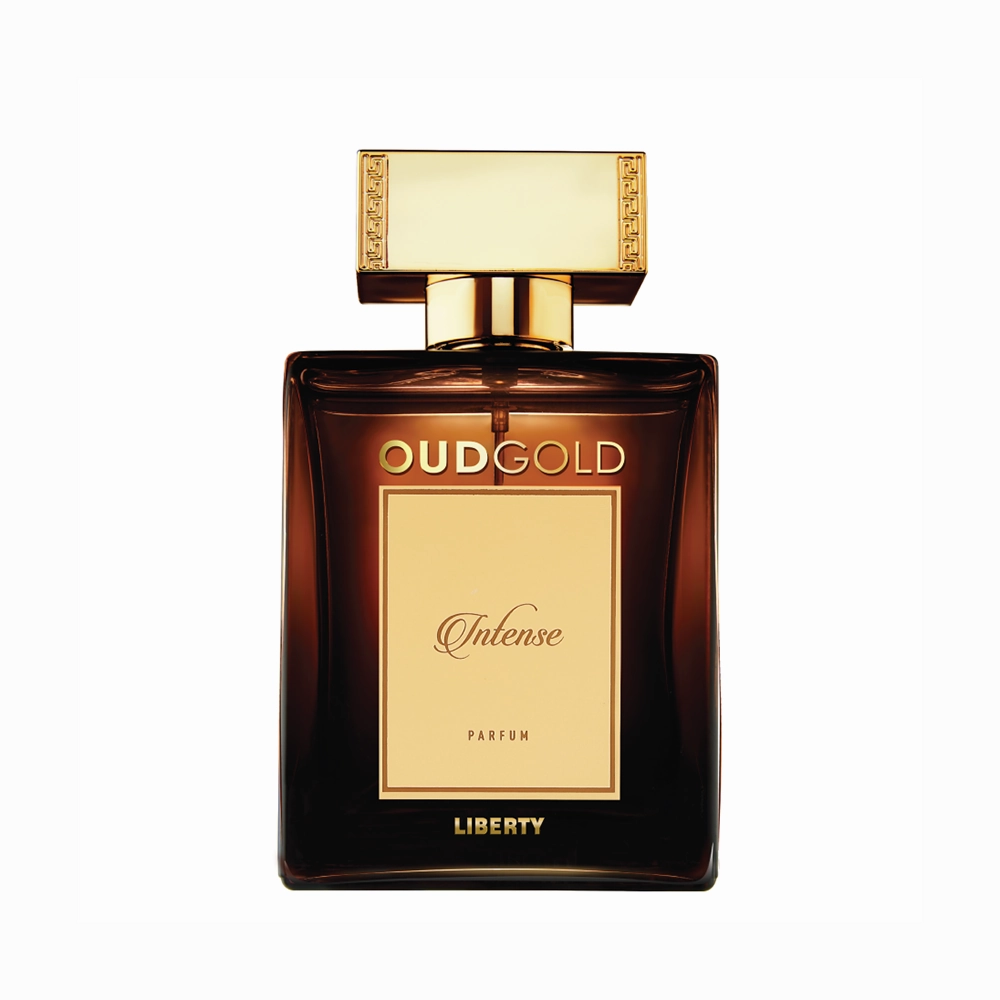 Liberty Luxury OudGold Intense New Edition Parfum for Men and Women (100ml/3.4Oz), Crafted in France, Woody Notes, Long Lasting - upto 3 days.