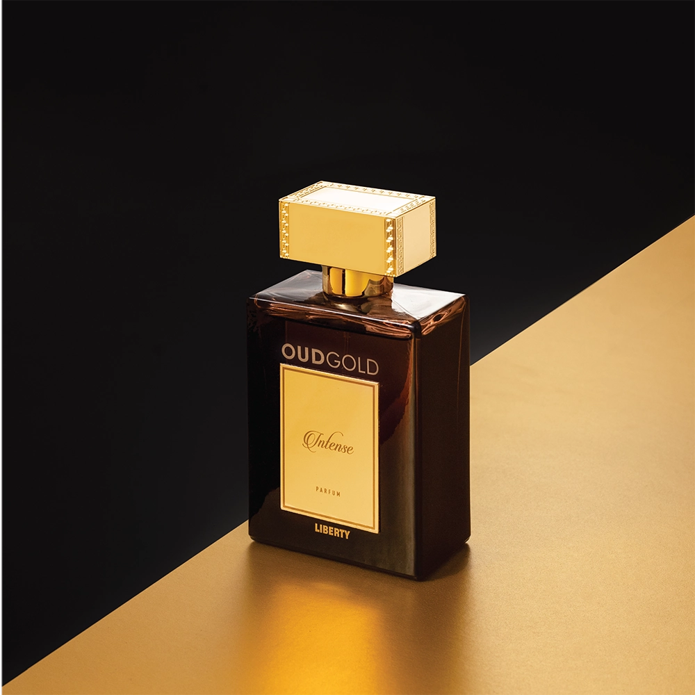Liberty Luxury OudGold Intense New Edition Parfum for Men and Women (100ml/3.4Oz), Crafted in France, Woody Notes, Long Lasting - upto 3 days.
