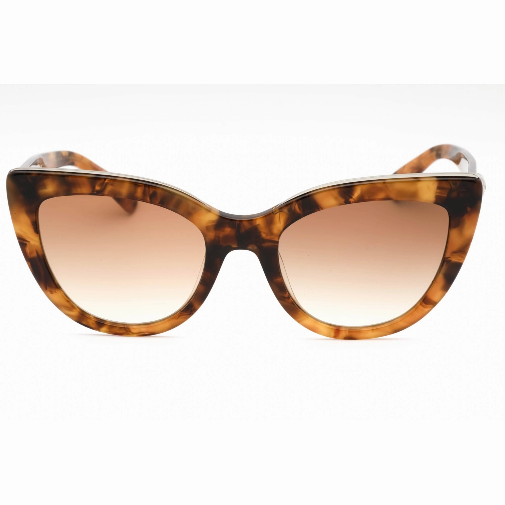 Longchamp Women's Sunglasses - Vintage Havana Plastic Cat Eye Shape Frame | LO686S 221