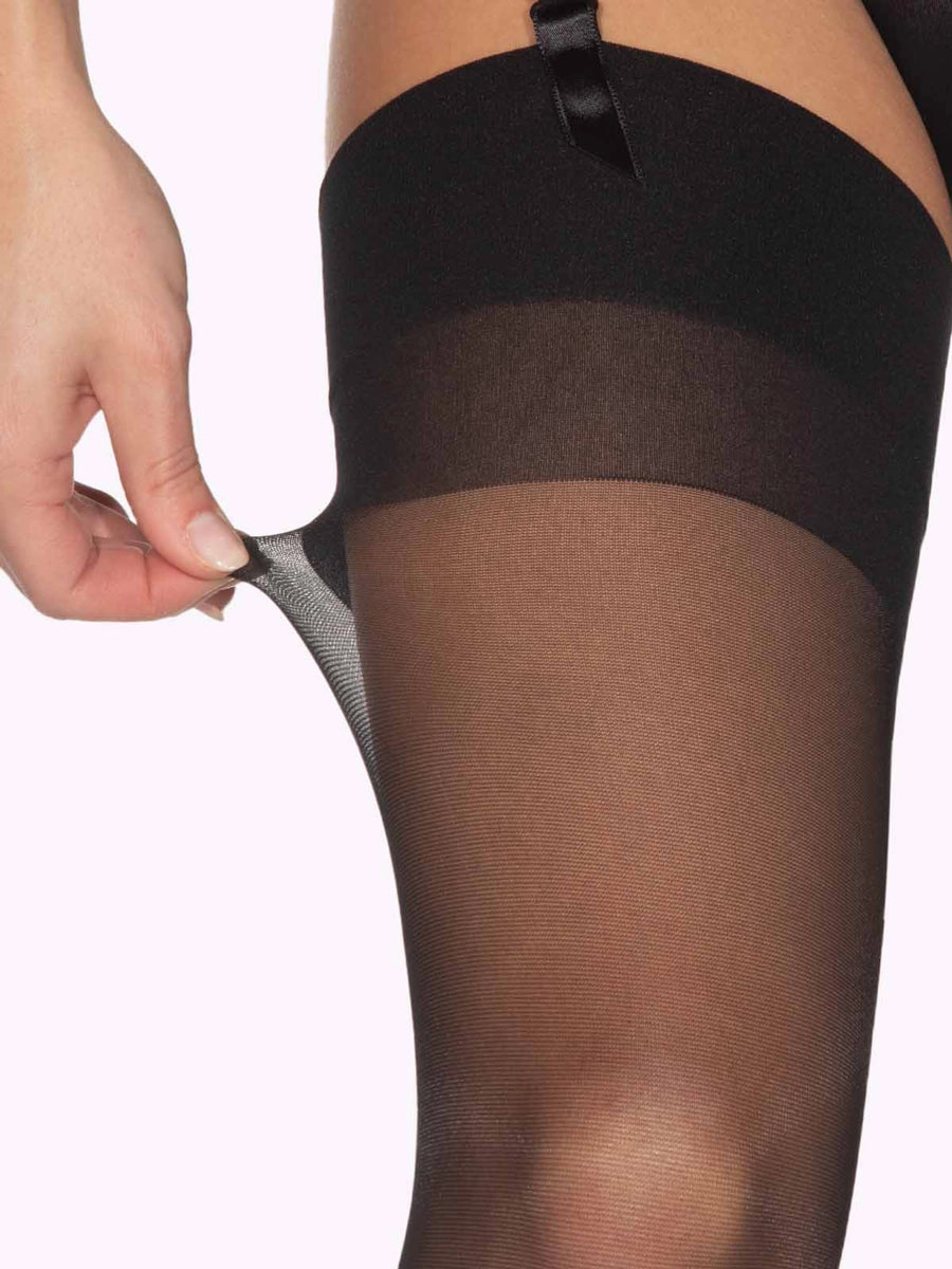 LUANA Sheer Stockings For Garters