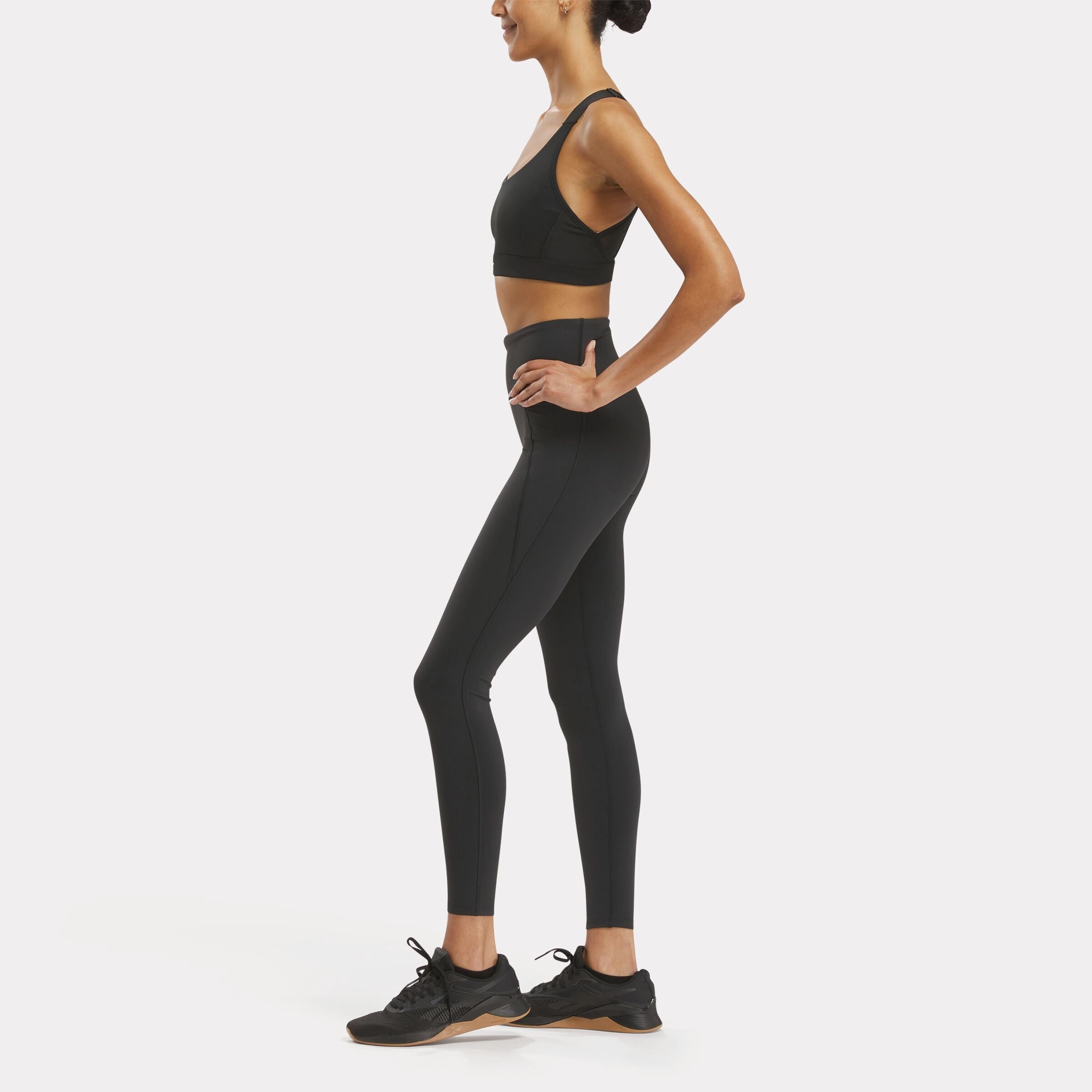 Lux High-Impact Bra Black