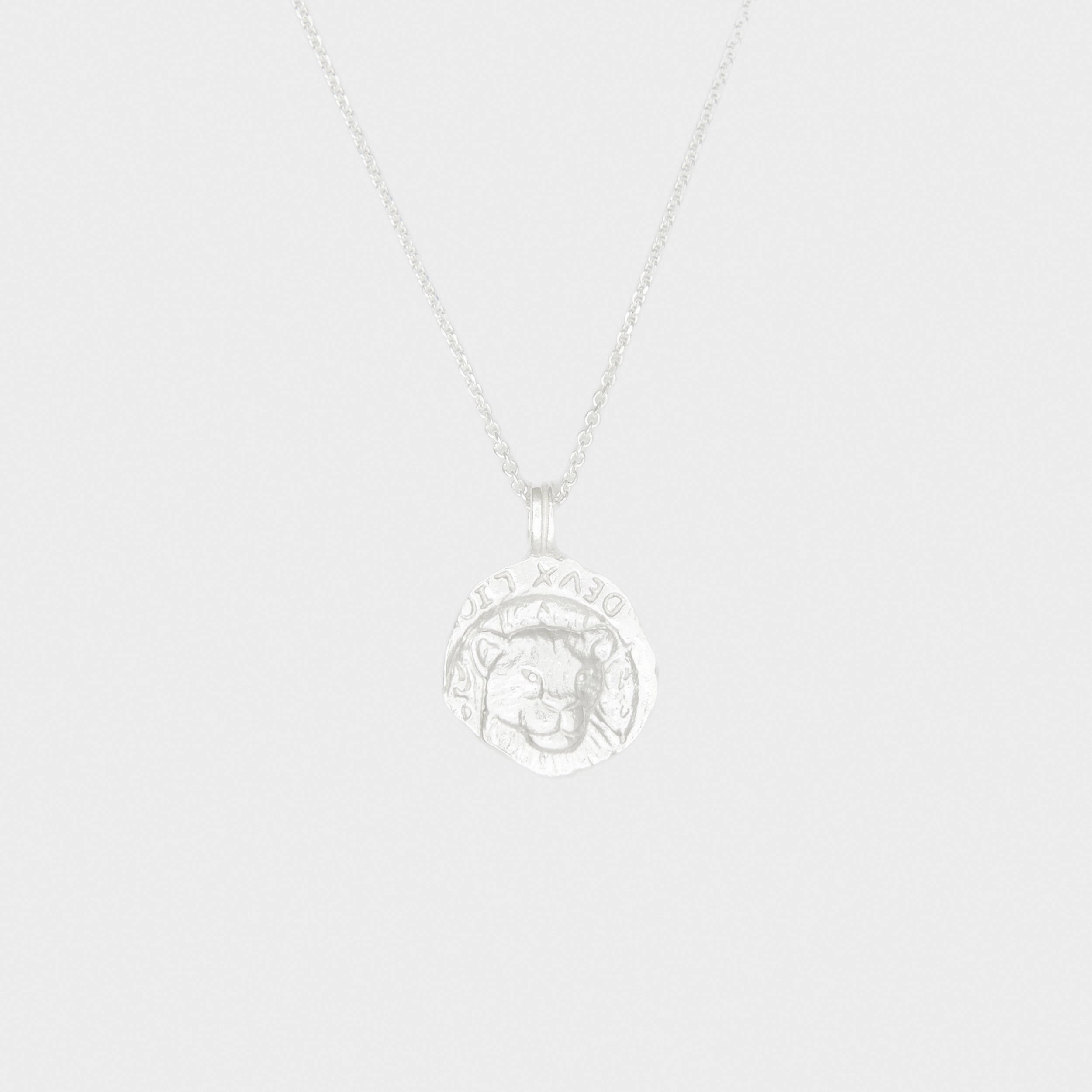 Medusa Necklace in Silver