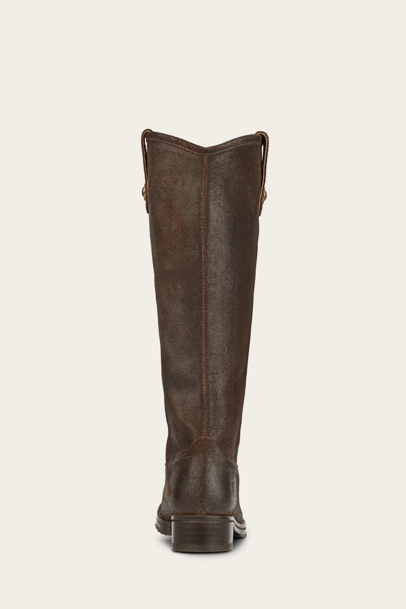 Melissa Double Sole Button Lug Tall