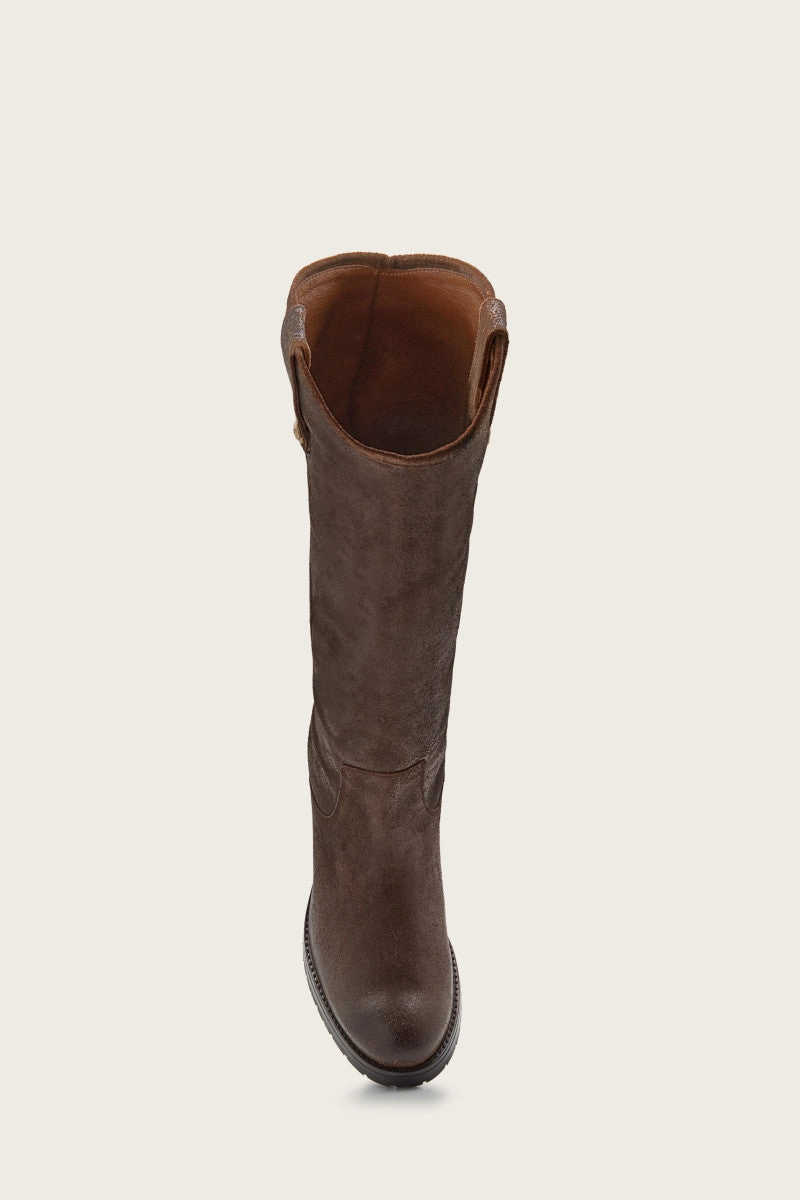 Melissa Double Sole Button Lug Tall