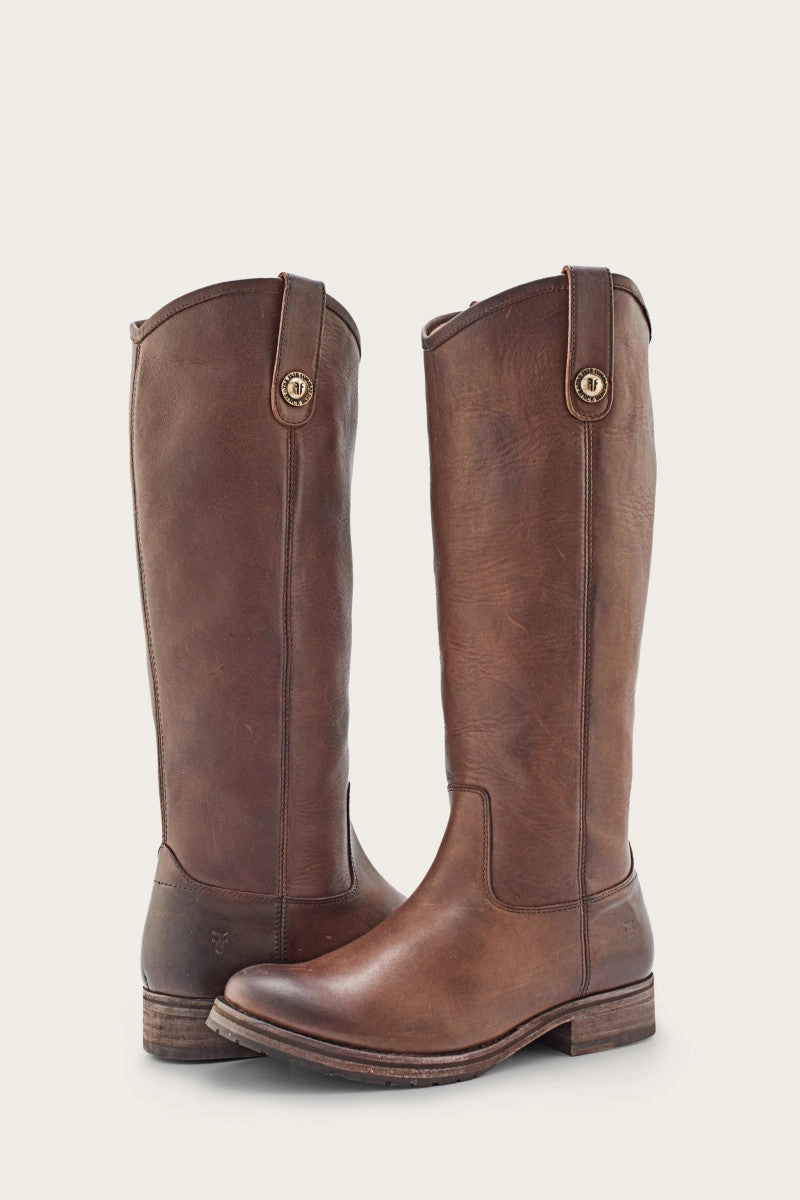 Melissa Double Sole Button Lug Tall - Pre-Loved