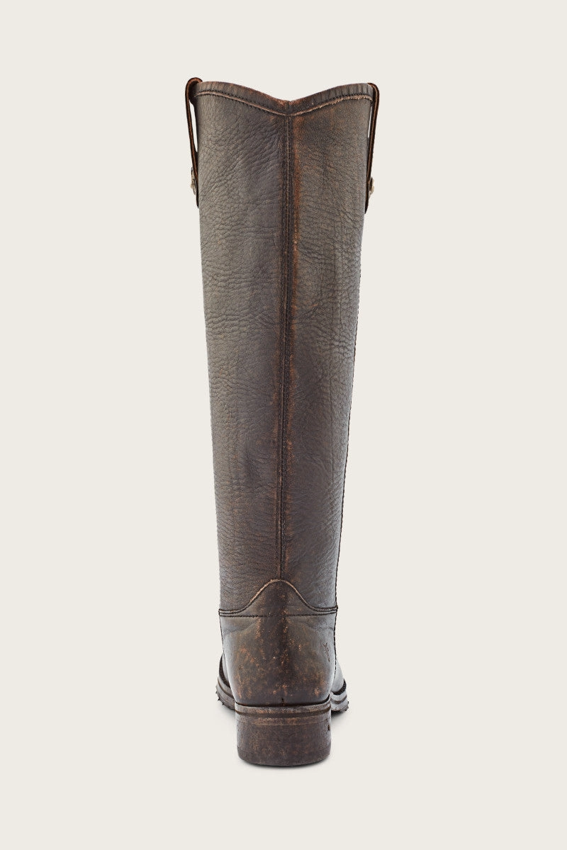 Melissa Double Sole Button Lug Tall - Pre-Loved