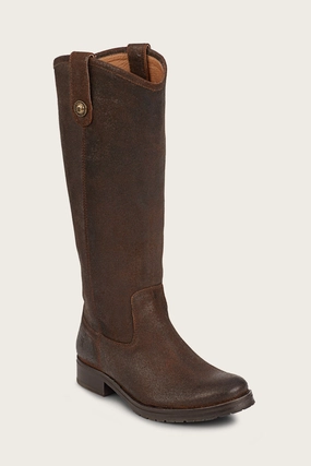 Melissa Double Sole Button Lug Tall - Pre-Loved