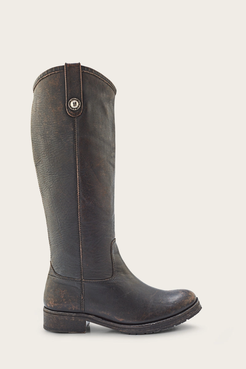Melissa Double Sole Button Lug Tall - Pre-Loved