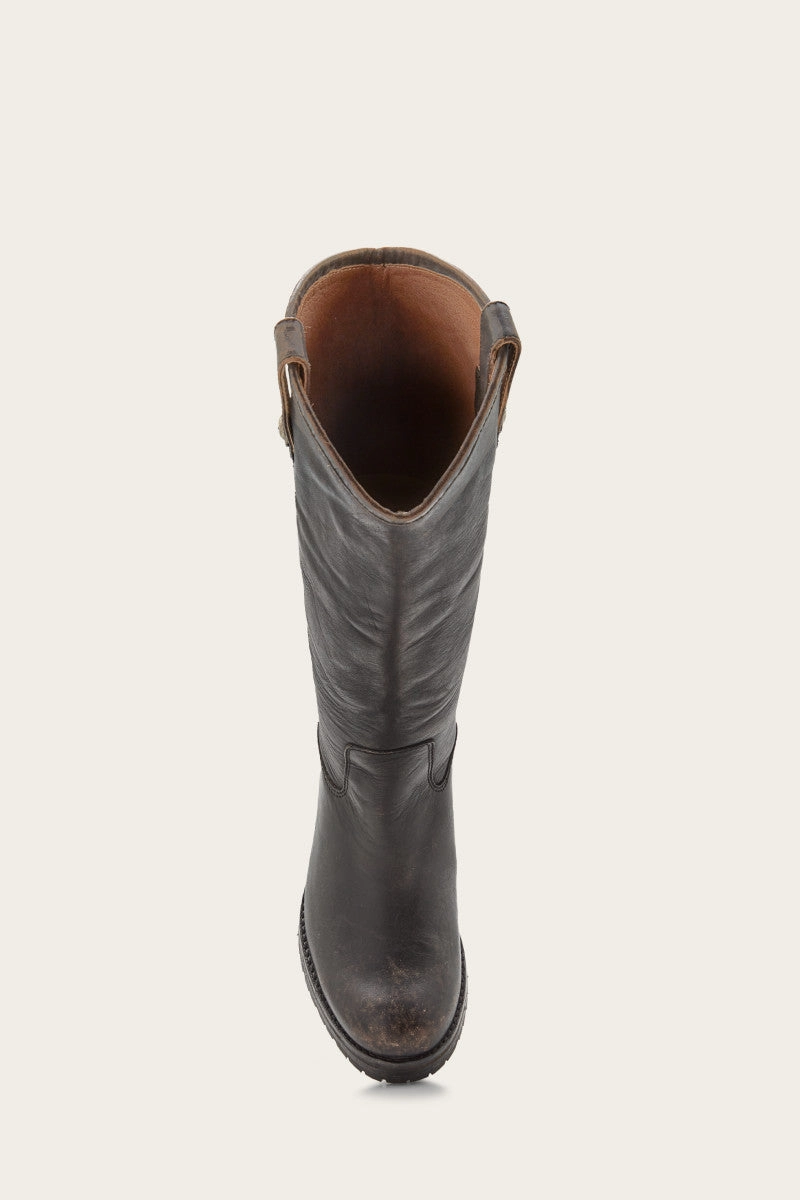Melissa Double Sole Button Lug Tall - Pre-Loved