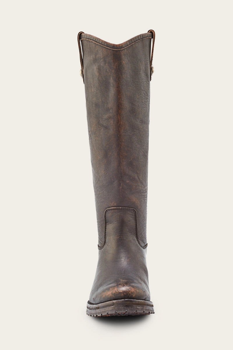 Melissa Double Sole Button Lug Tall - Pre-Loved