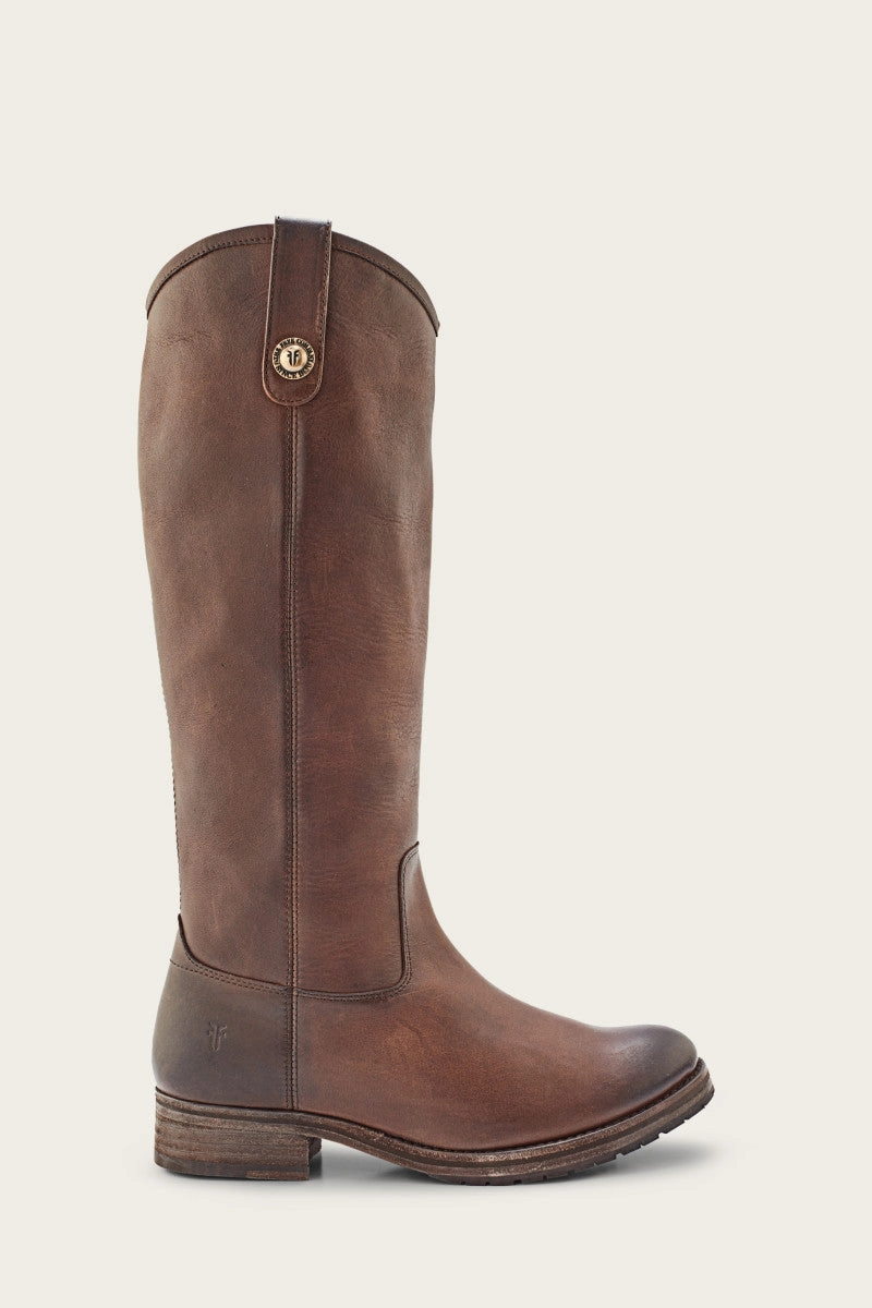 Melissa Double Sole Button Lug Tall - Pre-Loved