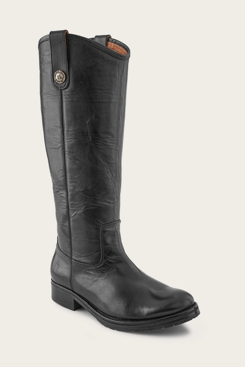 Melissa Double Sole Button Lug Tall - Pre-Loved