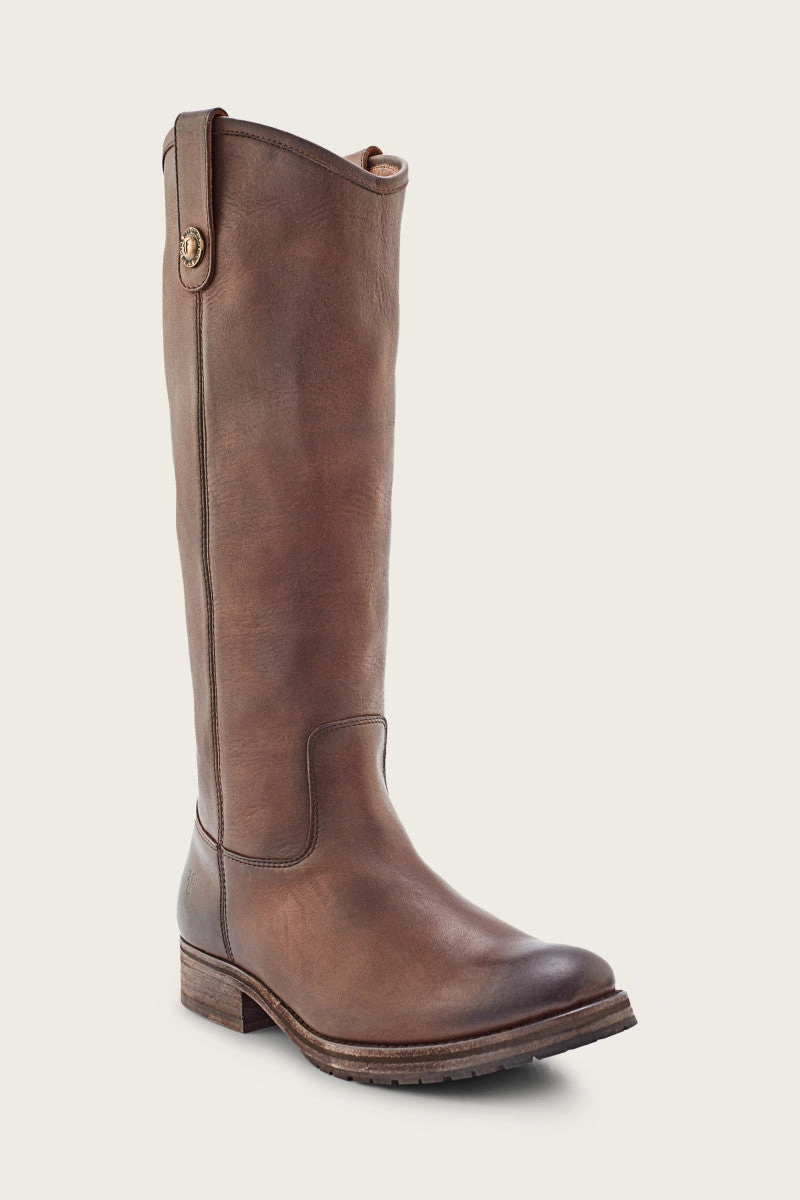 Melissa Double Sole Button Lug Tall - Pre-Loved