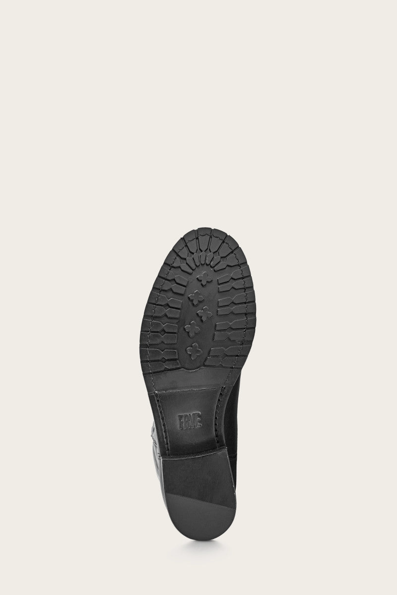 Melissa Double Sole Button Lug Tall - Pre-Loved