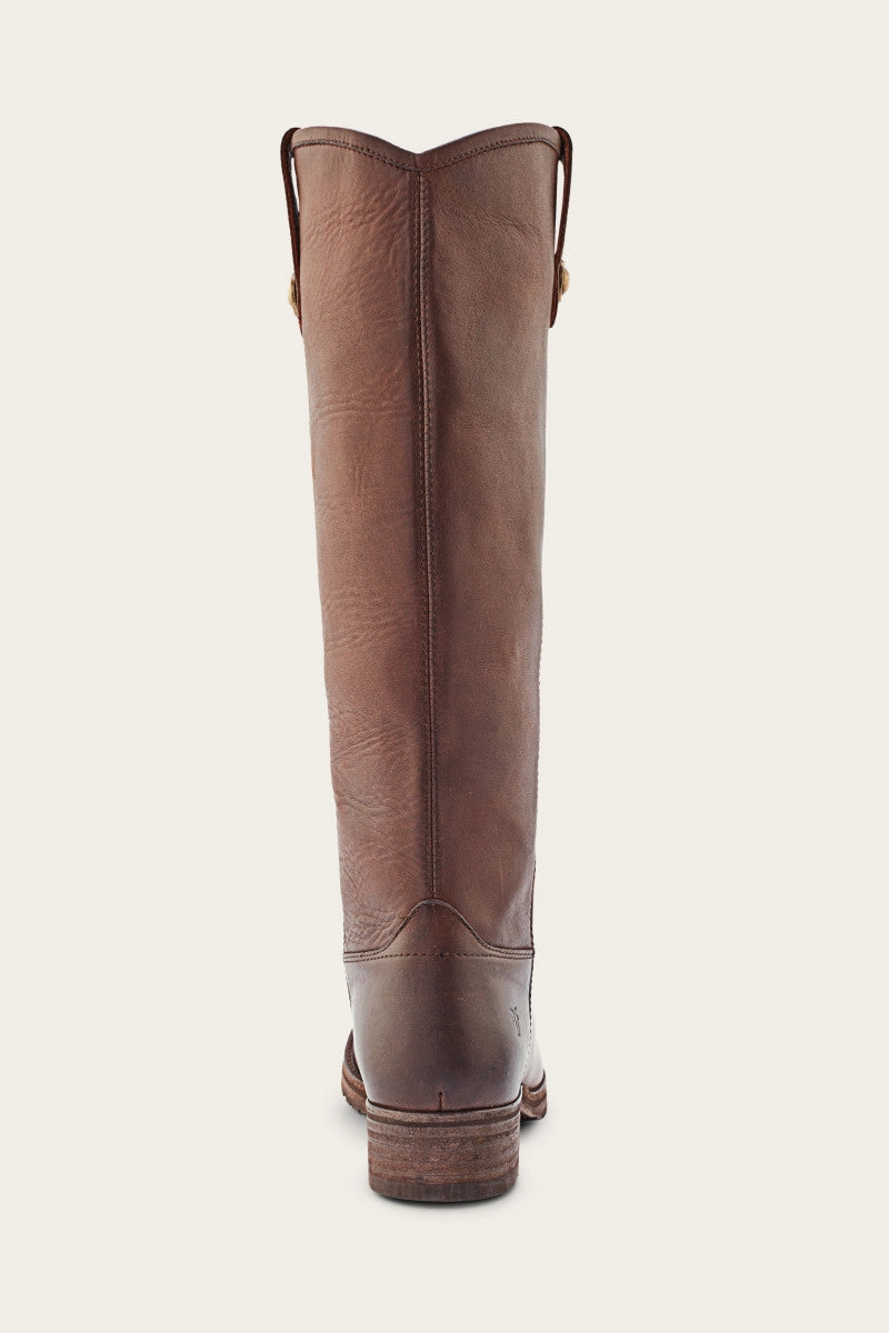 Melissa Double Sole Button Lug Tall - Pre-Loved