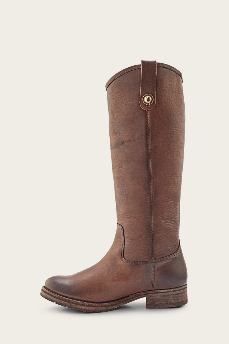 Melissa Double Sole Button Lug Tall - Pre-Loved