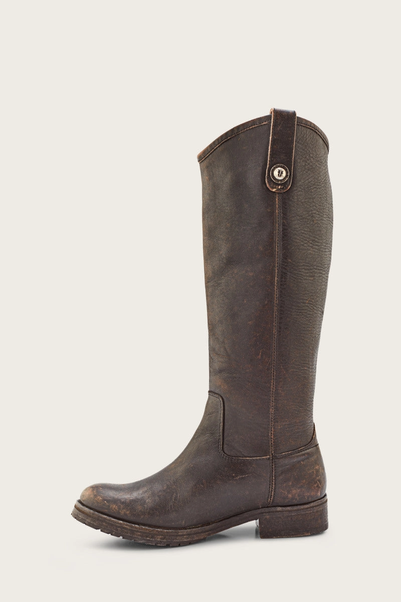 Melissa Double Sole Button Lug Tall - Pre-Loved