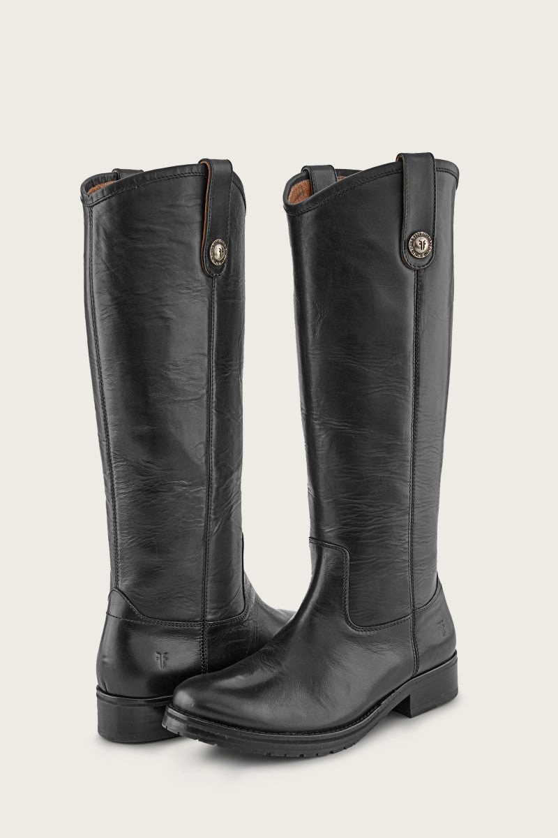 Melissa Double Sole Button Lug Tall - Pre-Loved