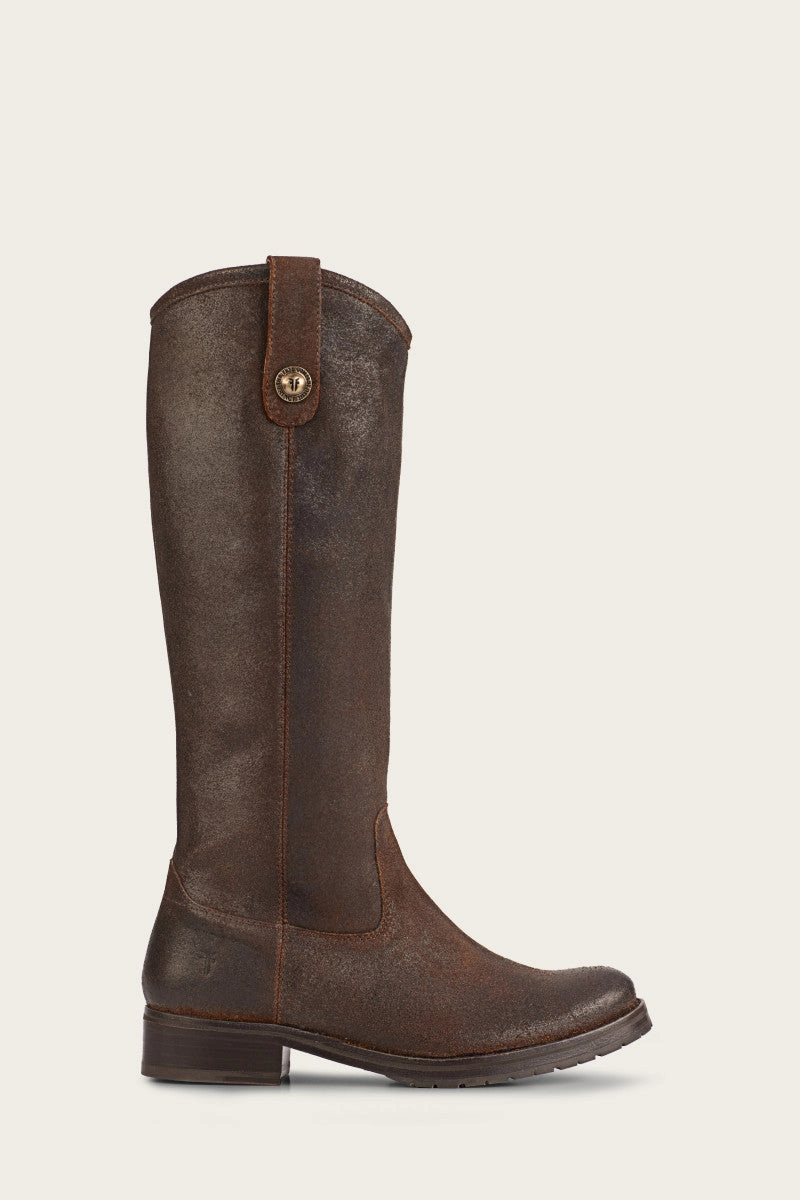 Melissa Double Sole Button Lug Tall