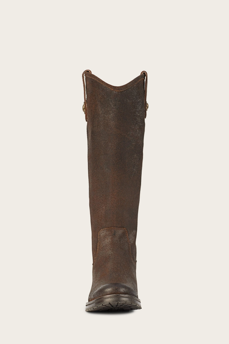Melissa Double Sole Button Lug Tall