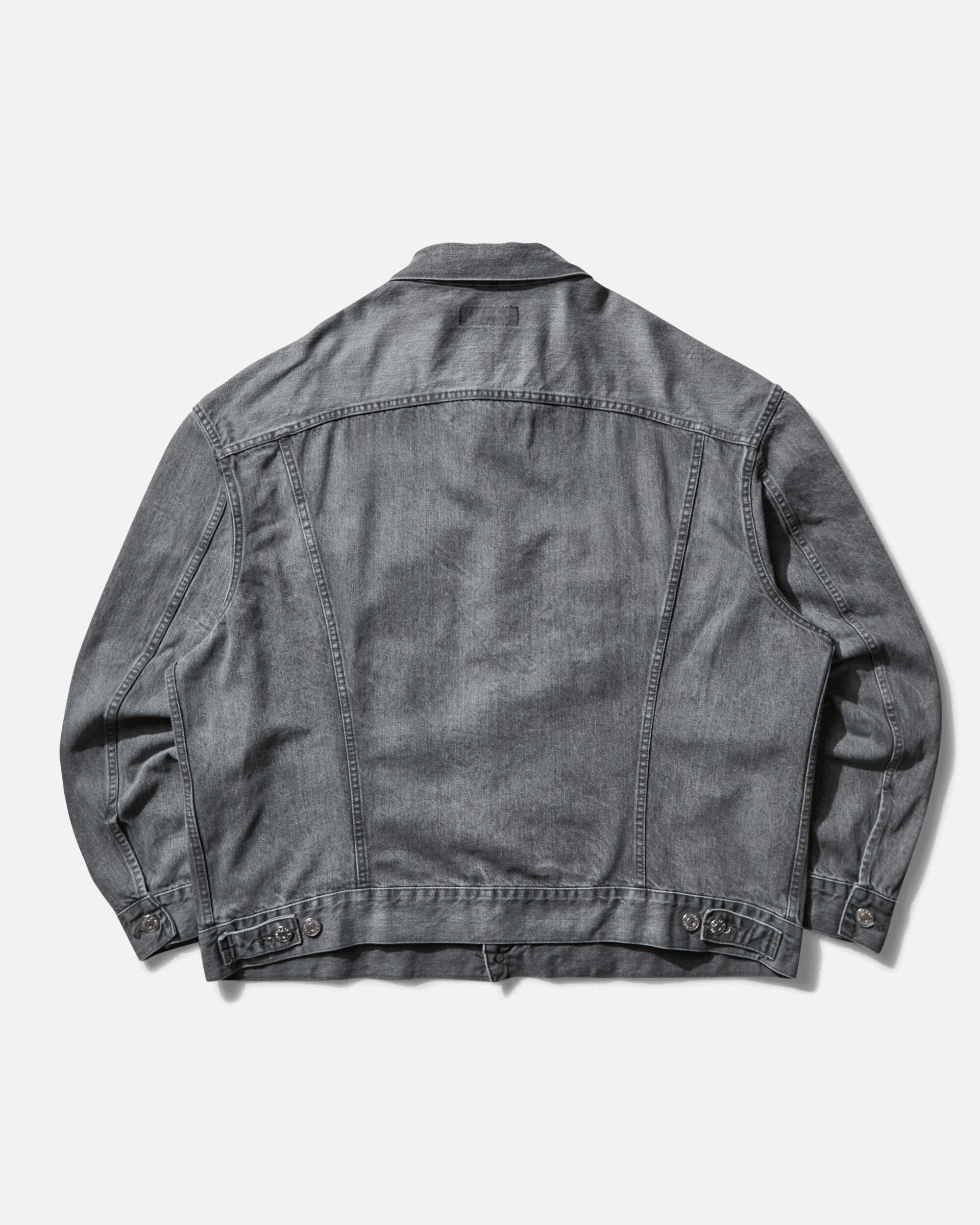 Men's Levi's Selvedge Denim Trucker Jacket Grey