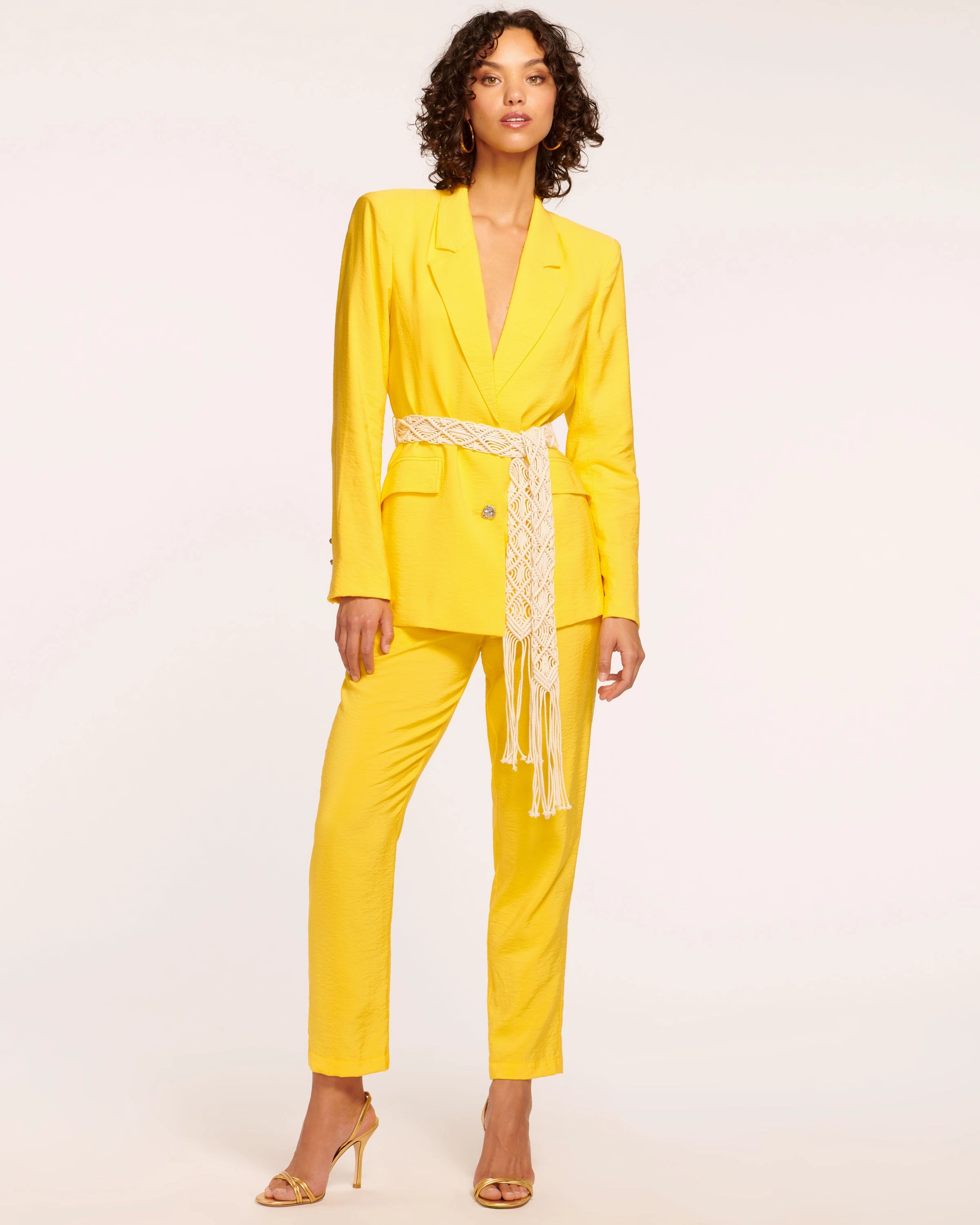 Mildred Belted Blazer