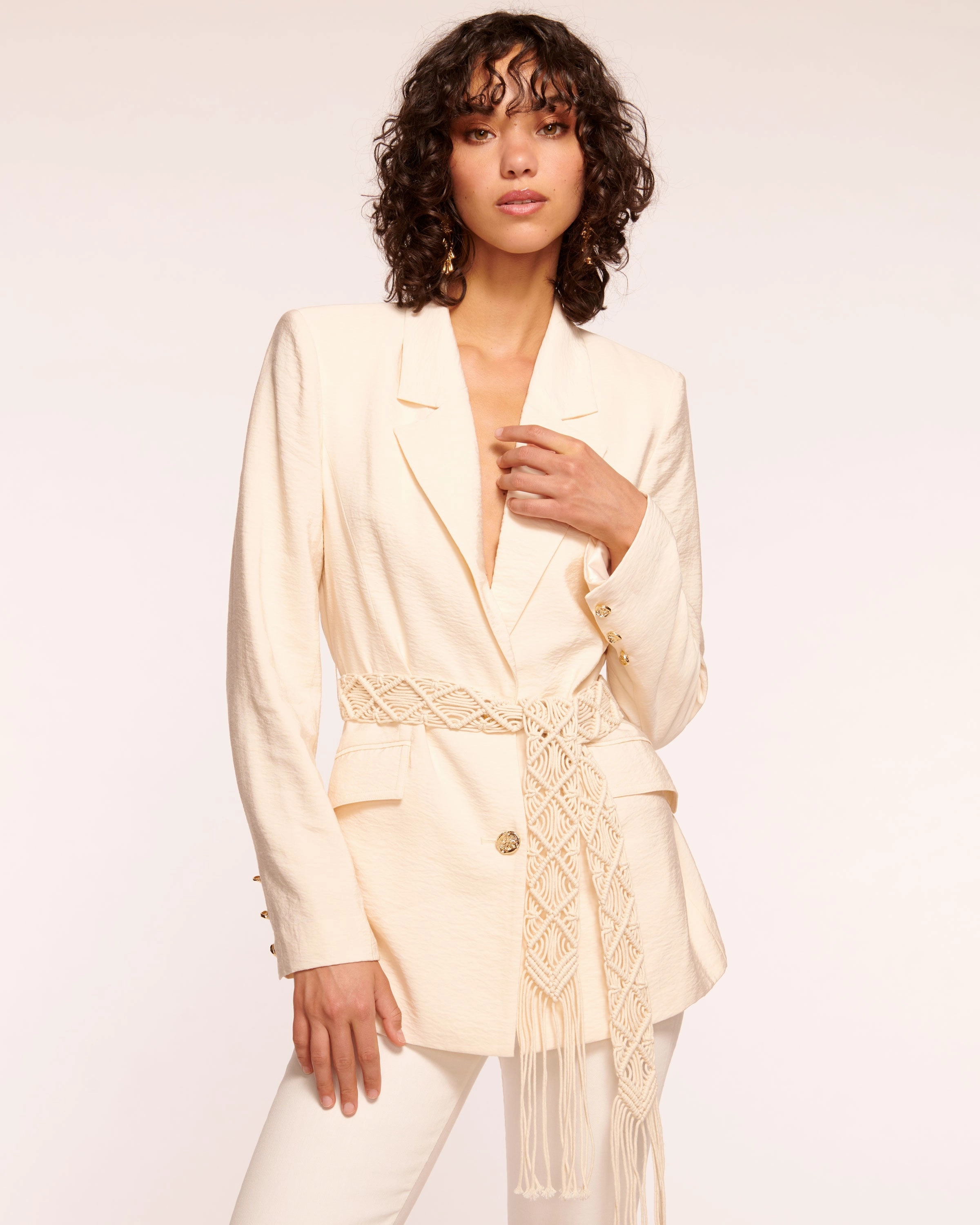 Mildred Belted Blazer