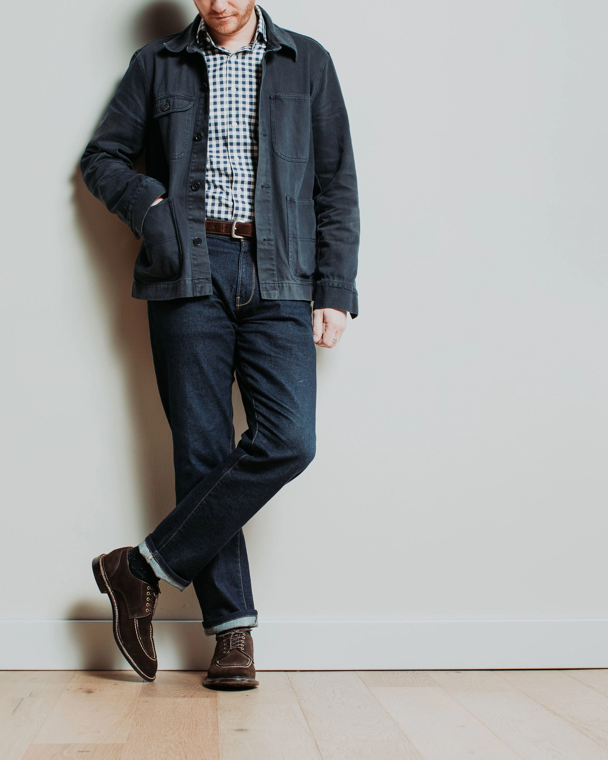Moc Toe Derby Espresso Suede